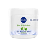 NIVEA Aloe Hydration Body Cream jar delivers deep moisture for dry skin.