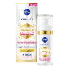 NIVEA Cellular Luminous630 serum bottle pour for easy daily application