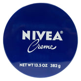 NIVEA Creme Tin 400ml closed pack for daily moisturizing on all skin types.