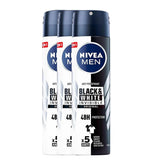 NIVEA Men Invisible Black & White Original spray helps prevent white marks on black clothing