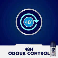 NIVEA Men Silver Protect close-up highlights alcohol-free skin-friendly formula