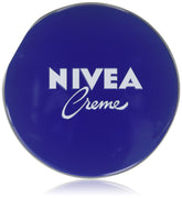 NIVEA Unscented Creme jar close-up showing rich hydration for daily body care.