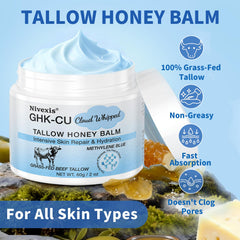Nivexis Copper Peptides GHK-Cu whipped texture shows creamy, fast-absorbing hydration