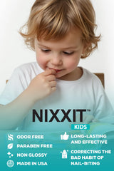 NIXXIT nail biting pen bitter-taste deters nails and thumbs gently