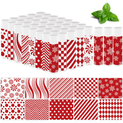 Nlicrst Christmas lip balm packaging, ideal for gifting at parties.