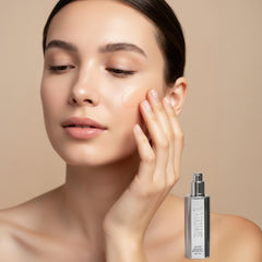 No Filter Poreless Base applies as invisible white shade blending seamlessly into every skin tone.