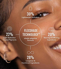 No Makeup Makeup porcelain shade swatch reveals a smooth, skin-matching finish.