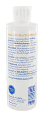 No-Rinse hair-after-shampoo-application shows detangled, soft hair.