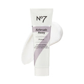 No7 Airbrush Away Primer bottle closeup showing hydrating base for makeup