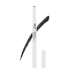 No7 front packaging showing pencil and spoolie for neat brows