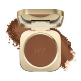 No7 front compact Deep Glow showing packaging and shade for easy identification