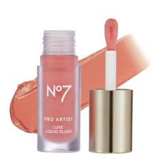 No7 front bottle showing coral shade and easy application benefit