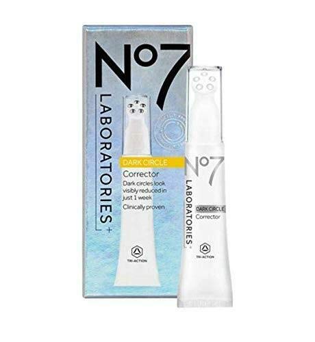 No7 front packaging showing product bottle and shade, conveys quick brightening