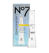 No7 front packaging showing product bottle and shade, conveys quick brightening