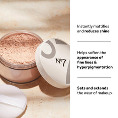 No7 Medium Rich swatch on arm showing blendable coverage and natural effect benefit