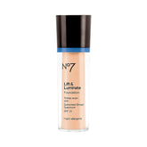 No7 front packaging showing bottle and shade detail, clear product identification and shelf-ready look