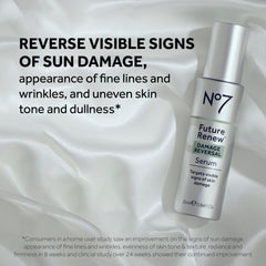 No7 Future Renew serum dropper reveals hydrating formula for deeper moisture.