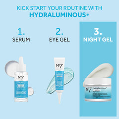 No7 applied to hand demonstrating fast-absorbing, non-greasy hydration