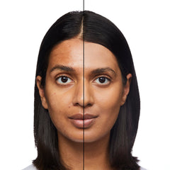 No7 HydraLuminous Skin Tint application demo showing sheer-to-light coverage on skin