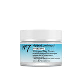 No7 HydraLuminous whipped cream jar demonstrates daily hydration