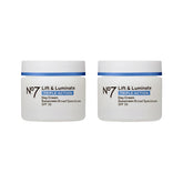 No7 Lift & Luminate triple-action jar showing fragrance-free moisturizer for firmer-looking skin