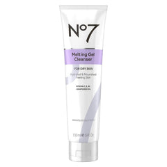 No7 front packaging showing bottle and label, reassuring hydrated cleanse