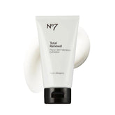 No7 Microdermabrasion Total Renewal face scrub tube closeup highlights gentle exfoliation for radiant skin.