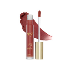 No7 pink satin front compact packaging showing product and brand, appealing shelf presence