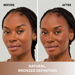No7 close-up powder texture revealing finely milled matte finish for smooth blend