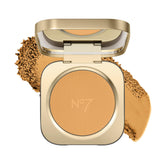 No7 compact front view showing sleek packaging and travel-ready design