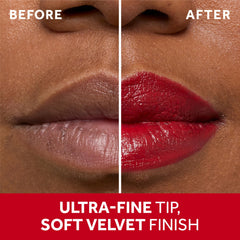 No7 pro artist lip liner tip close-up for precise application and control