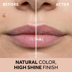 No7 applicator wand with lip oil on tip for easy, precise application benefit