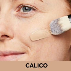 No7 Protect & Perfect calico shade swatches for true-skin match.