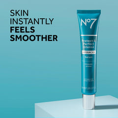 No7 pump dispense closeup highlighting controlled drop delivery benefit: precise application