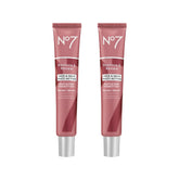 No7 front packaging showing dual 1.69 fl oz bottles and branding for visible results