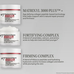 No7 applied to neck demonstrating lifting effect and easy absorption