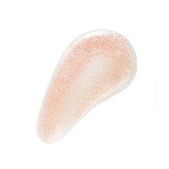 No7 Sparkling Rose texture close-up showing glossy shimmer and hydrating jojoba finish