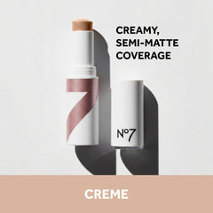 No7 close-up of creamy stick texture highlighting smooth, hydrating formula