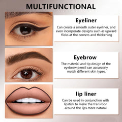 Noerrors waterproof brown and coffee shades withstand humidity for all-day wear.