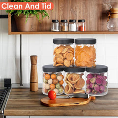 NOIRUC-CZ screw-on lids provide an airtight seal to prevent leaks.