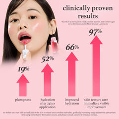 NOONI Applecherry lip oil ingredient shot highlights apple seed oil benefits.