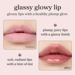 NOONI Applewine Lip Oil applicator close-up enables precise, mess-free application