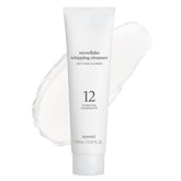 NOONI Snowflake Whipping Cleanser close-up showing gentle snow-foam cleanse.