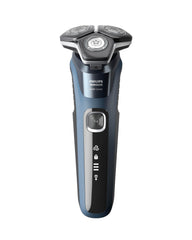 Norelco Shaver 5400 blade action for a precise, efficient shave
