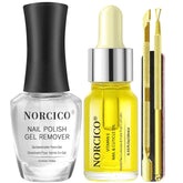 NORCICO gel-polish-remover-kit enables quick, odor-conscious gel removal at home.