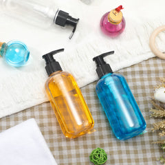 Norme pump dispenser bottle for shampoo — mess-free dosing during travel.
