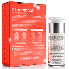 Closeup NANORETINOL texture highlighting gentle application