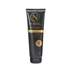 Norvell Post Self Tanner cleanser bottle demonstrates pH-balancing formula for even color.