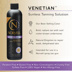 Norvell Venetian spray application demonstrates fast, even application for professional-grade results.
