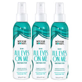 Not Your Mother's All Eyes On Me bottle pour showing 6 oz spray for heat protection